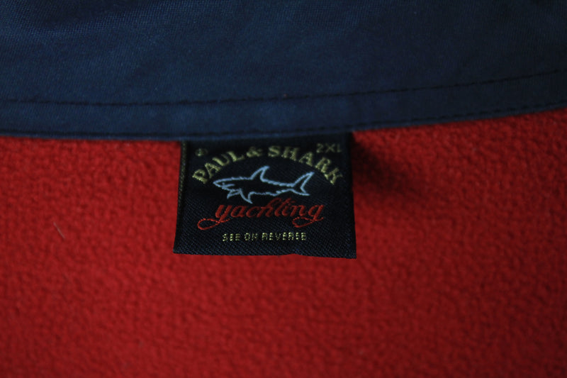 Vintage Paul & Shark Fleece 1/4 Zip 2XLarge