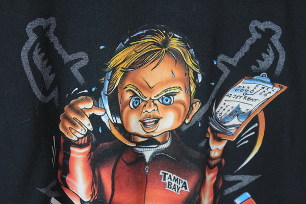 Vintage Tampa Bay Buccaneers Chucky Ball 2003 T-Shirt XLarge
