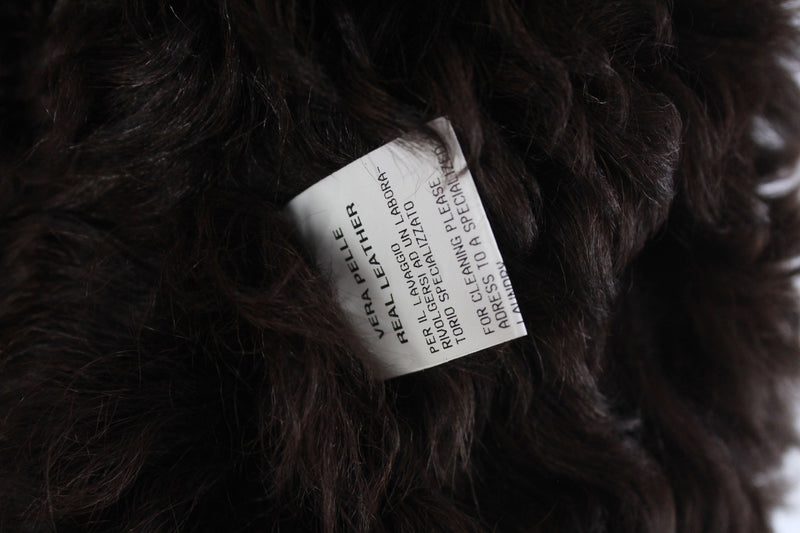 Dolce & Gabbana Leather Jacket Women's Medium