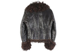 Dolce & Gabbana Leather Jacket Women's Medium
