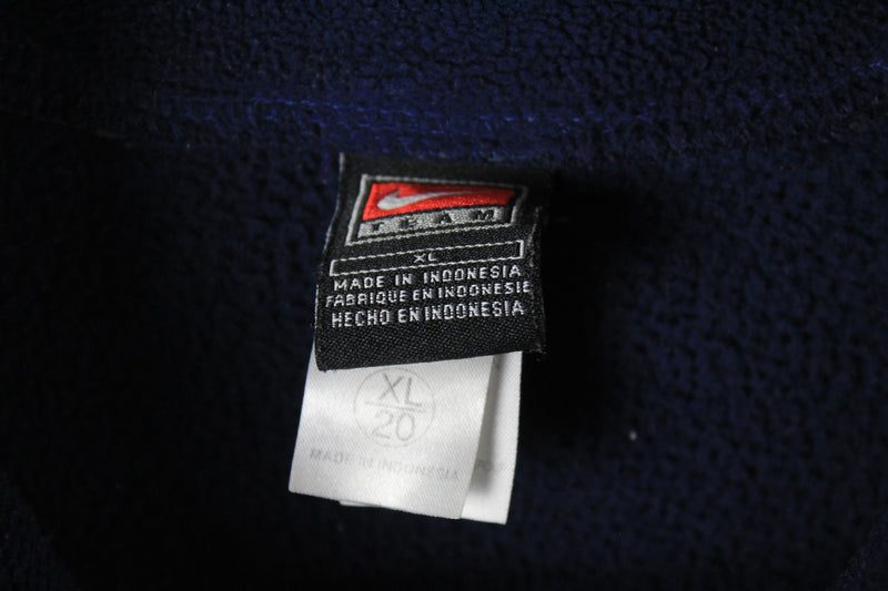 Vintage Michigan Wolverines Nike Fleece 1/4 Zip Small / Medium