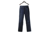 Vintage Levi's 630 Corduroy Pants W 32 L 36 navy blue 90s retro made in France classic jeans
