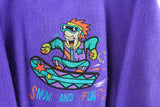 Vintage Beach&Snow Fleece 1/4 Zip Medium