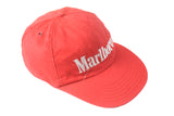 Vintage Marlboro Cap red big logo racing hat 90's baseball headgear cigarettes collection