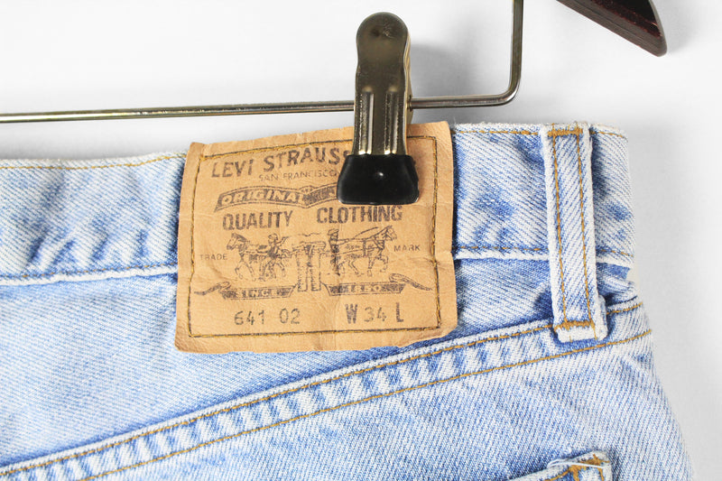 Vintage Levi's 641 Denim Shorts W 34