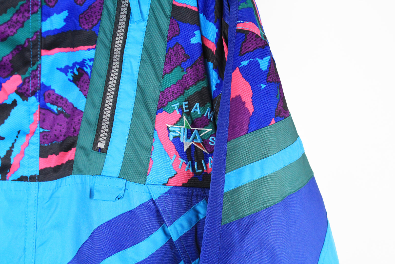 Vintage Fila Ski Team Italia Jacket XLarge – dla dushy