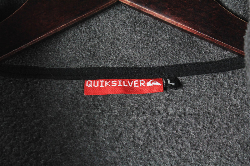 Vintage Quiksilver Fleece 1/4 Zip Medium / Large