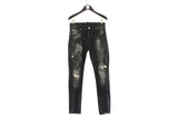 Dsquared2 Jeans 42 ICON black luxury streetwear denim pants