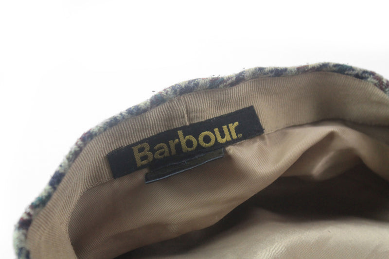 Vintage Barbour Newsboy Cap
