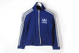 Vintage Adidas Tracksuit Women's XSmall retro style 80s navy classic sport suit
