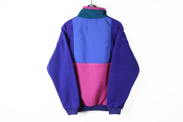 Vintage Fleece Half Zip Small