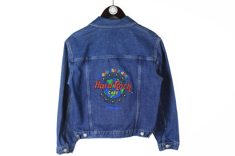Vintage Hard Rock Cafe Dubai Denim Jacket Women's Medium