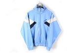 Vintage Adidas Track Jacket Medium blue 90s sport athletic jacket