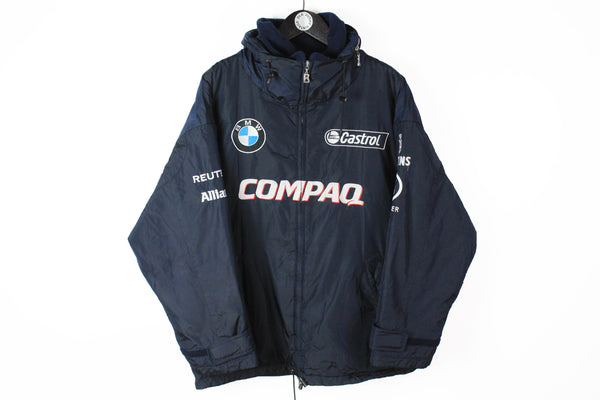 Vintage Bogner BMW Jacket Medium Compaq Castrol ski style 00s Goan Thylmann Racing Formula 1 F1 jacket