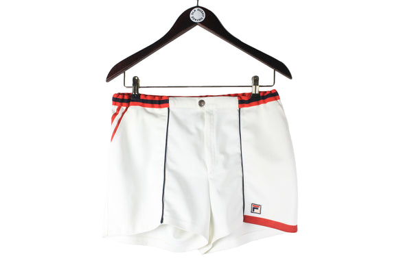 Vintage Fila Maglificio Biellese Shorts Large tennis Bjorn Borg retro sport style 80s 90s classic shorts