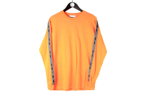 Mki Miyuki Zoku Long Sleeve T-Shirt Medium orange bright Japan style authentic shirt