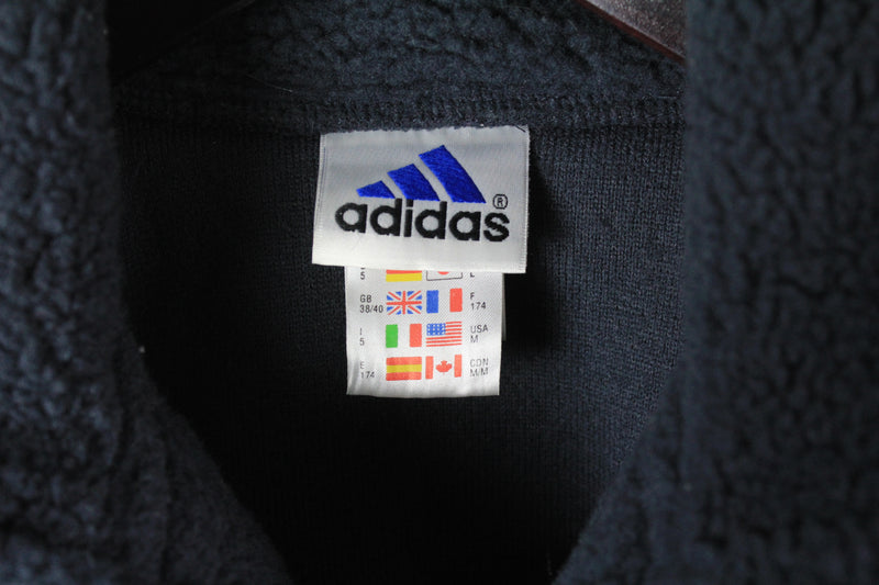 Vintage Adidas Fleece 1/4 Zip Medium