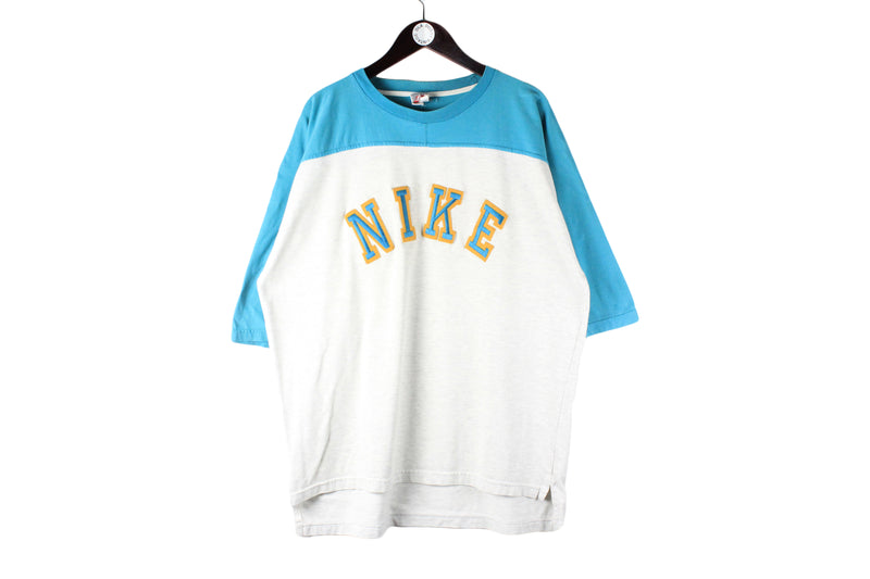 Vintage Nike T-Shirt XLarge / XXLarge oversize top 90s retro sport shirt USA 