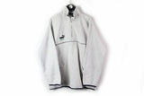 Vintage Puma Fleece Half Zip XLarge gray classic King Collection 90s sport ski outdoor sweater