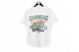 Vintage Harley-Davidson 1998 T-Shirt Medium made in USA 90s cotton white tee Downtown Seattle
