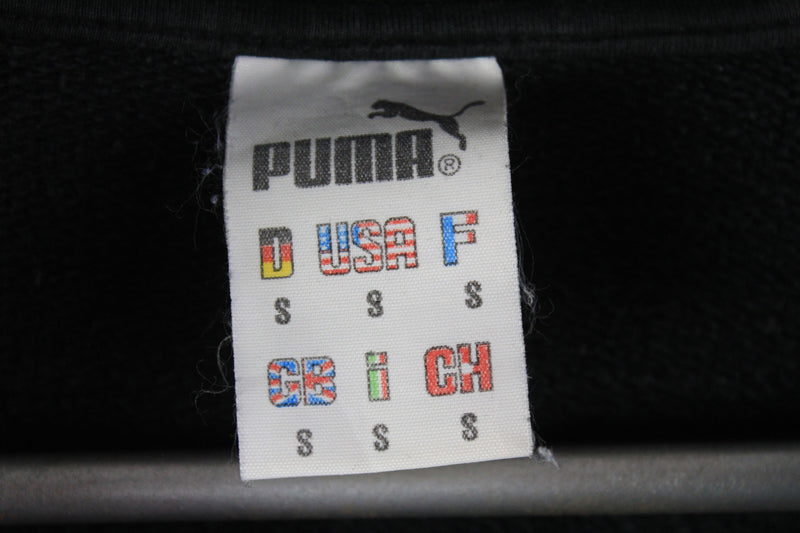 Vintage Puma Sweatshirt Half Zip Small