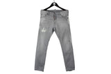 Dsquared2 Jeans gray claasic denim jean pants street style basic luxury casual made in Italy