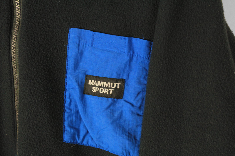 Vintage Mammut Reversible Anorak Fleece Half Zip Small
