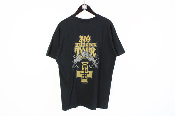 Vintage Cyber Corps No Religion 1993 Tour T-Shirt XLarge