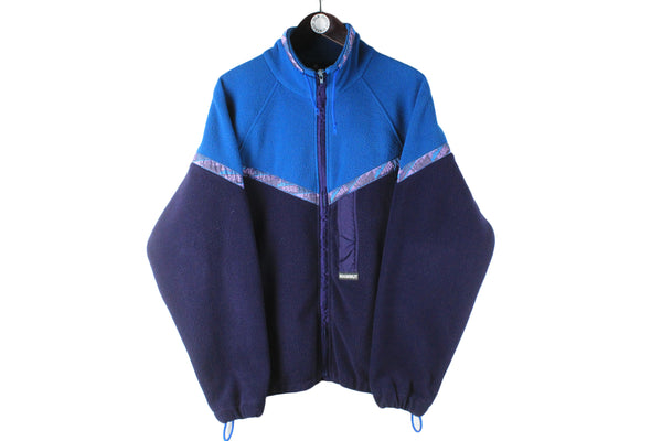 Vintage Mammut Fleece Full Zip Large full zip outdoor trekking 90s retro sport sweater