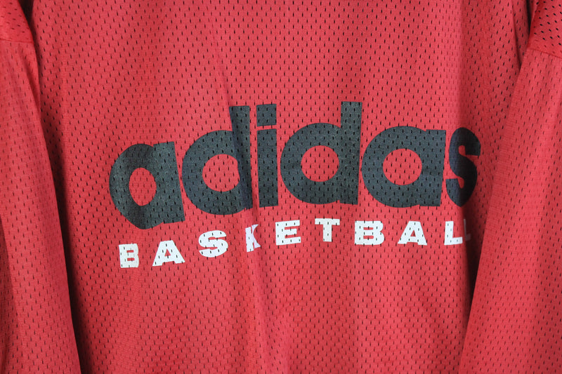 Vintage Adidas Basketball Double Sided Track Jacket Medium / Large