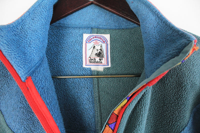 Vintage Jack Wolfskin Fleece Half Zip XLarge