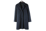Isabel Marant Coat Women's 1 navy blue winter authentic wool jacket