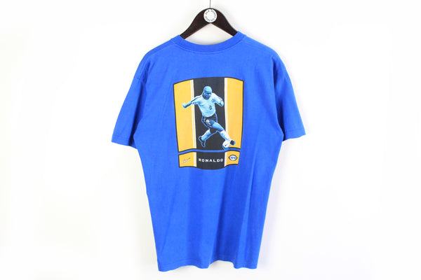 Vintage Nike Ronaldo R9 T-Shirt Medium