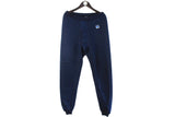 Vintage Helly Hansen Fleece Pants Medium / Large blue 90s outdoor ski style trousers warm