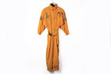 Vintage Bogner Ski Suit Women’s Small / Medium orange aviators Hawaii 90s jumpsuit