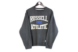 Vintage Russell Athletic Sweatshirt Small size men's big logo USA old school street style 90's 80's pullover retro crewneck authentic sport
