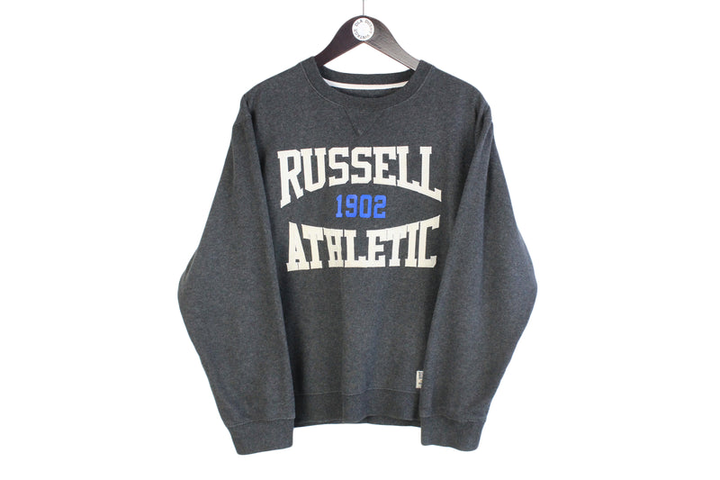 Vintage Russell Athletic Sweatshirt Small size men's big logo USA old school street style 90's 80's pullover retro crewneck authentic sport