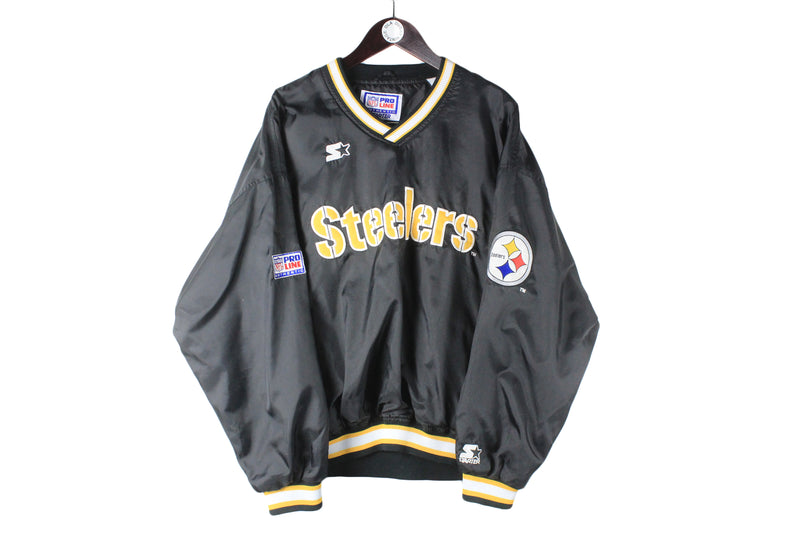 Pittsburgh Steelers Starter/NFL Pullover Jacket – ASAP Vintage Clothing