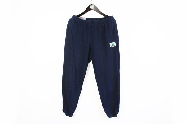 Vintage  Adidas Equipment Pants Large blue 90s sport trousers retro style