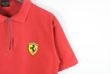 Vintage Ferrari Polo T-Shirt Small / Medium