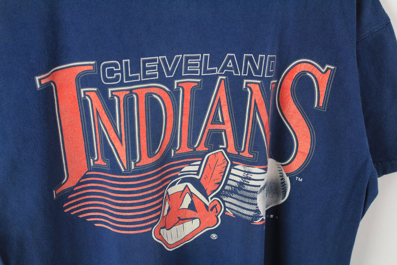 Vintage Indians Cleveland 1991 T-Shirt Medium / Large
