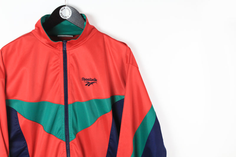 Vintage Reebok Track Jacket Large