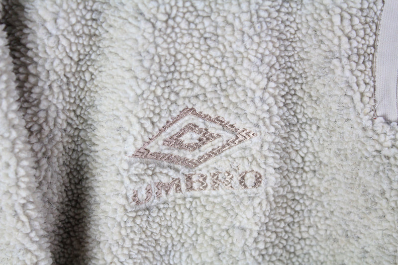 Vintage Umbro Fleece 1/4 Zip XLarge