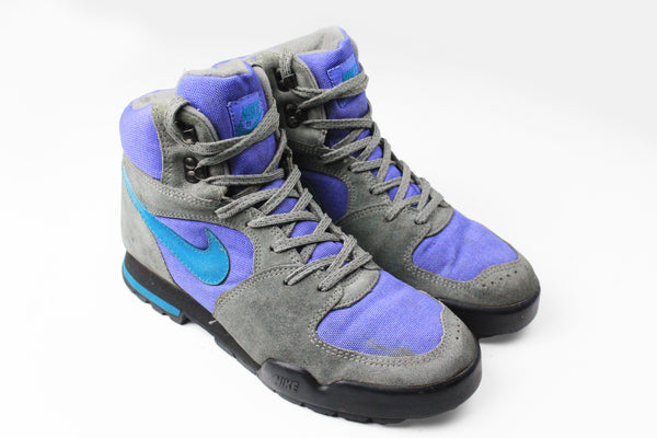 Vintage Nike Trekking Shoes Sneakers big logo swoosh retro shoes rare authentic athletic 90's streetwear street style sport training running outfit team