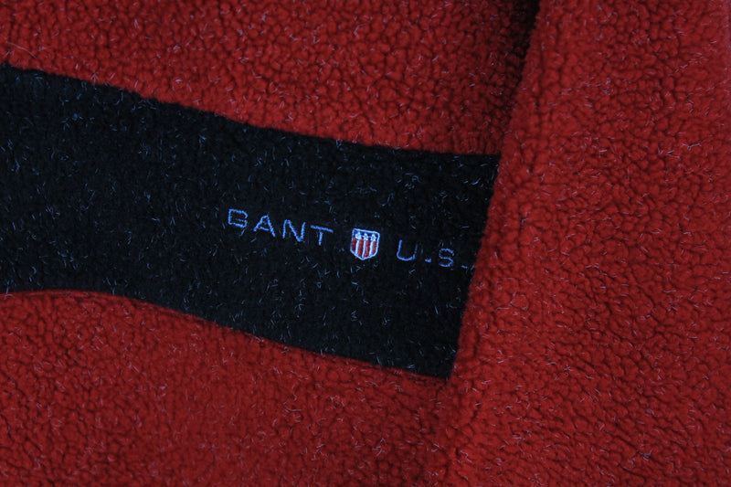 Vintage Gant Fleece 1/4 Zip Large