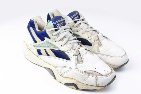 Vintage Reebok Sneakers big logo retro shoes rare authentic athletic 90's streetwear street style sport training running outfit team