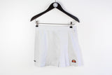 Vintage Ellesse Skirt Women's Small / Medium white tennis court sport dress 90s style