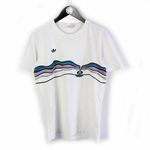 Vintage Adidas Ivan Lendl T Shirt Medium dla dushy