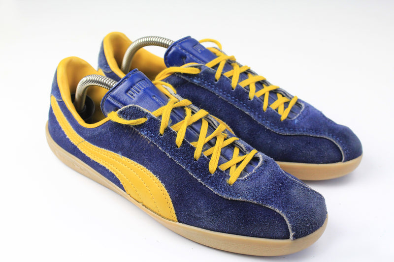 Vintage Puma Sneakers big logo retro shoes rare authentic athletic 90's streetwear street style sport training running outfit team bluebird 1980s