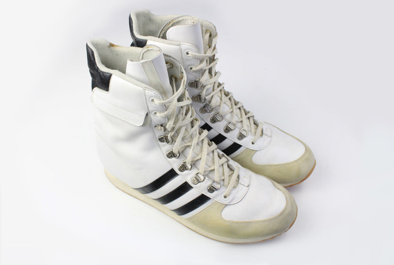 Vintage Adidas Sneakers big logo retro high shoes rare authentic athletic 90's streetwear street style sport training running outfit team